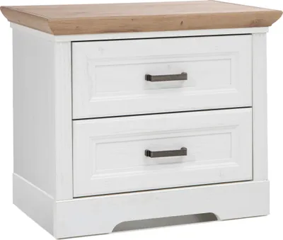 Image de Nachtkommode >Jasmin< in Anderson Pine - 64x54x41cm (BxHxT)
