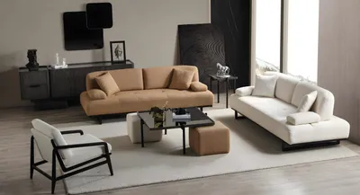 Productafbeelding van Couch-Set Wohnzimmersofa Polstersitzgruppe Loungegarnitur Sofa 3+3+1