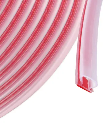 Selbstklebendes Dichtungsband, 10 mm x 6 mm, 50 m, transparent