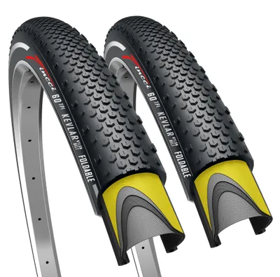 Image de Pneu pliable pour vélo - 700 x 38c - 40-622 - Protection anti-crevaison