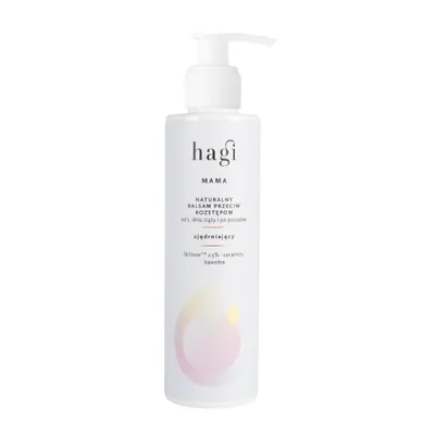 Zdjęcie produktu dla Hagi Mama Naturalny balsam przeciw rozstępom dla kobiet od 1 dnia ciąży i po porodzie, 200ml