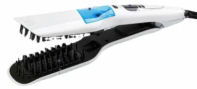 Produktbild von INF Dampf-Glätteisen EU-Stecker — Tourmalin-Keramik Nass-zu-Trocken Glätteisen mit LED-Anzeige, Doppelspannung 110-240V