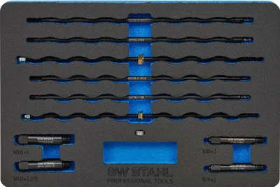 Produktbild von SW-Stahl 03719L Ausbausatz Glühkerzenelektrode, 11-teilig