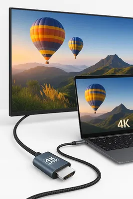 Obrázek produktu pro Kabel adaptér USB-C na HDMI 4K UHD 2m HDTV