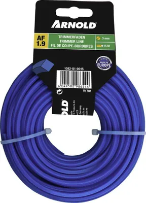 Image de Fil de coupe-bordure carré en nylon 3,0 mm × 15 m