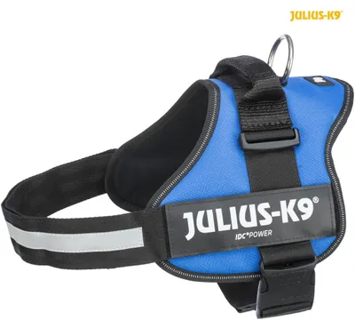 Produktbild von Julius-K9® IDC Powergeschirr®, L / 1: 66–85 cm / 50 mm, blau