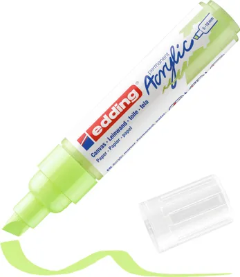 Produktbild von Edding - Acrylmarker EDDing E -5000 Weitpastellgrün | 1 Stück | 5 Stücke