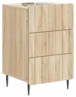 Image de Cabinet de chevet avec tiroir Chêne Sonoma 43 x 41 x 68 cm