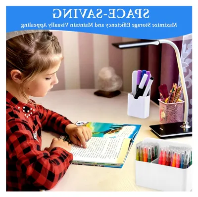 Produktbild von 3 magnetische Stiftehalter mit Schwamm, Halter für Marker und Stifte, geeignet für Kühlschrank, Whiteboard und Schließfach