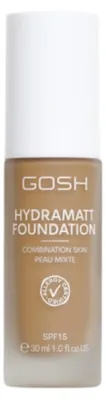 Produktbild von Gosh Hydramatt Matt Flüssige Grundierung 014Y Dunkel SPF15 30 ml