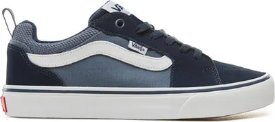 Produktbild von Vans VA3MTJT2L 44, Männlich, Erwachsener, Modische Sneakers, Blau, Weiß, Einfarbig, Schnürverschluss
