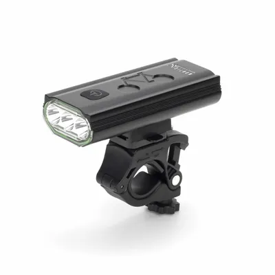 Zdjęcie produktu dla Montis Lampka rowerowa przednia LED MT110, Przednie oświetlenie, Czarny, Aluminium, Plastik, IPX5, ce