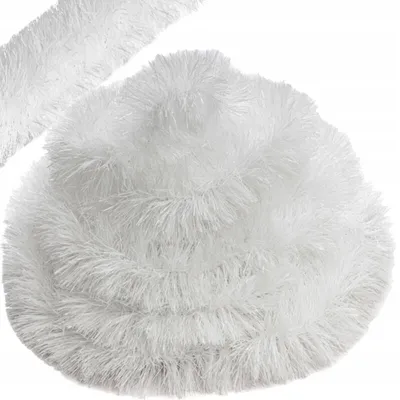 Produktbild von Weihnachtsbaumgirlande - weiß 6m Ruhhy 22307