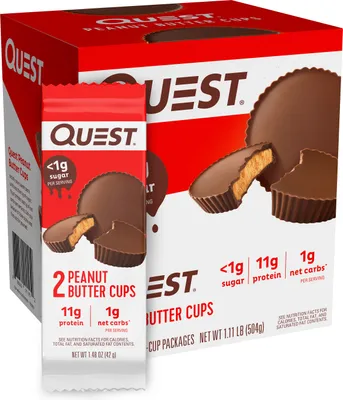 Produktbild von QUEST Nutrition | Quest - Peanut Butter Cups Peanut Butter