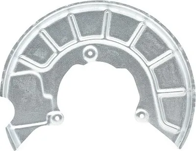 Produktbild von KLOKKERHOLM Spritzblech Bremsscheibe für VW GOLF VI (5K1) Vorne Links 9545377 Ankerblech
