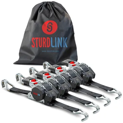 Obrázek produktu pro Sturdlink, automatické popruhy se sponou, šířka 25 mm, délka 3 metry