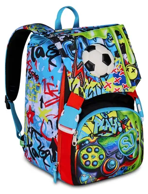 Produktbild von Elzusha – Kinderrucksack mit doppelt ausziehbarem Fach