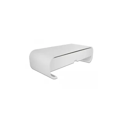 Image de DELOCK Monitorständer mit Schublade weiß