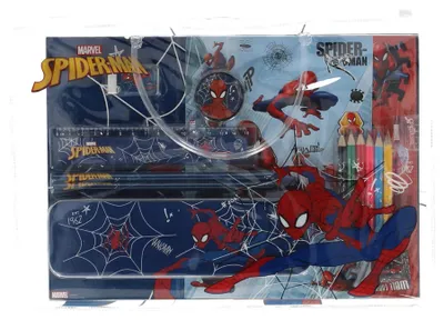 Image de Kit de dessin et de coloriage Spiderman Kit portable pour les déplacements