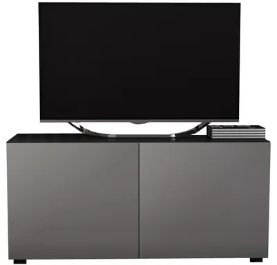 Zdjęcie produktu dla szafka RTV pod telewizor czarno szara 100cm - 100 200 300 400 cm