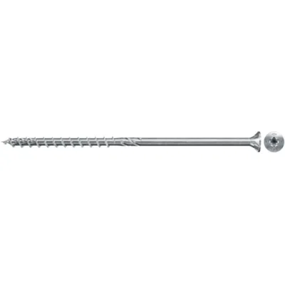 Obrázek produktu pro Fischer 568156, Šroub, Pozinkovaná ocel, Dřevo, Zinek, Částečný závit, Zápustná hlava