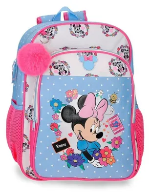 Immagine prodotto di Zaino personalizzabile Disney Minnie Flowers, 40 cm
