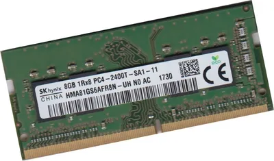 Immagine prodotto di Memoria Ram Hynix 8Gb Sodimm 2400T 260Pin DDR4 HMA81GS6AFr8N 2400Mhz Notebook