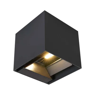 Immagine prodotto di V-TAC Lampada LED da parete 9W con Pannello Solare e Sensore di movimento colore nero luce 3000k IP65 - 11884