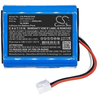 Obrázek produktu pro Baterie pro Philips SpeedPro / SpeedPro Aqua a FC6729/01, FC6728/01 série, 2500 mAh, Li-Ion