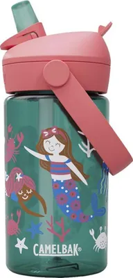 Produktbild von CamelBak Thrive Flip Straw Kids, 400 ml, Tägliche Nutzung, Grün, Pink, Tritan, Kind, Junge/Mädchen