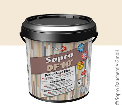 Produktbild von Sopro DesignFuge Flex DF 10 Jasmin 28 1kg Eimer