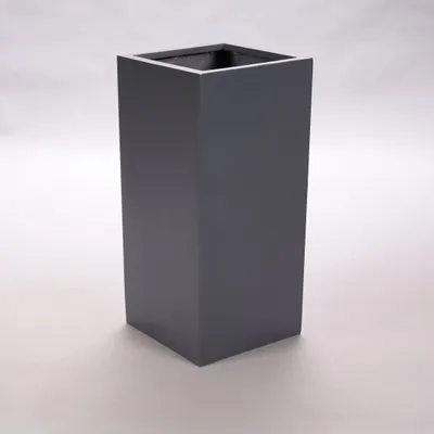 Produktbild von Elegant Einrichten | Pflanzkübel | Fiberglas | säule | 30x30x60cm | anthrazit metallic