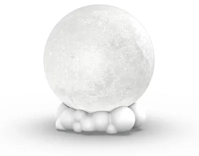 Zdjęcie produktu dla MOB Moony Speaker, 5 W, Bezprzewodowy, Głośnik mono przenośny, Biały, Kula, Biały, Żółty, Pomarańczowy, Czerwony, Fioletowy, Różowy, Zielony, Niebieski