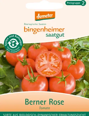 Produktbild von Bingenheimer Saatgut Fleischtomate Berner Rose 1 Stück