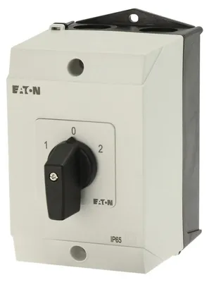 Produktbild von EATON T0-3-8212/I1 Umschalter 207123 Kont6 20A 1-0-2 60° rastend Aufbau
