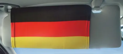 Produktbild von Sonnenblendenflagge 2er-Set Deutschland Deutschland Fanartikel Olympia