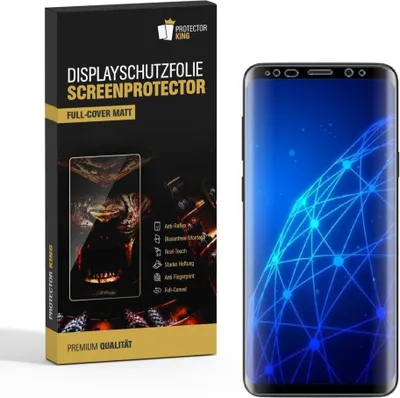 Produktbild von 6x Displayschutzfolie für Samsung Galaxy 9 Plus FULL COVER Displayfolie MATT