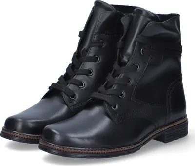 Produktbild von Gabor Schnürstiefeletten Damen Glattleder Schwarz Größe: 8