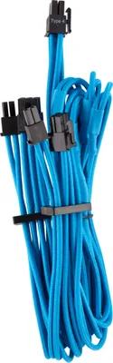 Zdjęcie produktu dla Corsair CP-8920253, PCI-E (8-pin), 2 x PCI-E(6+2 pin), 0,65 m, Męska, Męska, Prosty