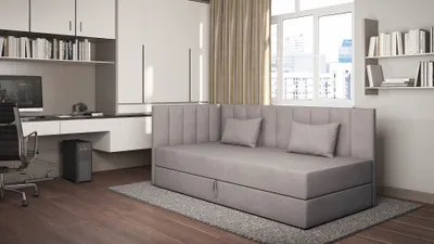 Obrázok produktu pre Váľanda s úložným priestorom 90x200 ALAMO 3 - šedá
