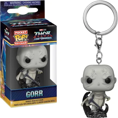 Produktbild von Marvel Thor Love and Thunder - Gorr  - Schlüsselanhänger Funko Pocket POP! Keychain