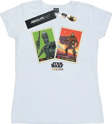 Produktbild von Star Wars - "The Mandalorian" T-Shirt für Damen BI42843 (L) (Weiß)