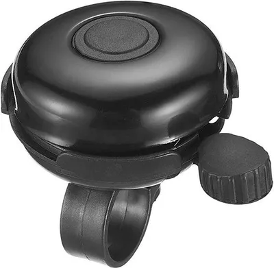 Image de Sonnette de vélo puissante, noire, pour VTT