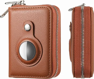 Produktbild von INF AirTag-Kartenhalter/Geldbörse – RFID-Blockierung Braun