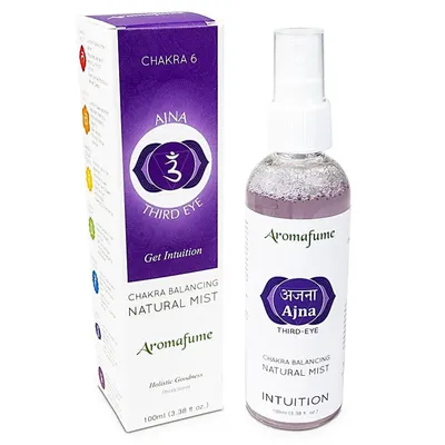 Obrázek produktu pro Osvěžovač vzduchu Sprej Ajna 6th Chakra Aromafume -- balení 3 ks - 100 ml