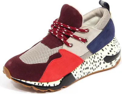 Produktbild von H0556 sneaker donna STEVE MADDEN CLIFF woman shoe burgundy/multicolor