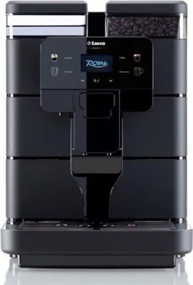 Produktbild von Saeco New Royal Black, Espressomaschine, 2,5 l, Kaffeebohnen, Eingebautes Mahlwerk, 1400 W, Schwarz