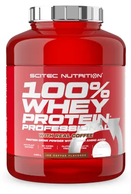 Image de Whey protéine - Scitec Nutrition - 100% WHEY PROFESSIONAL (2,350kg) - Saveur Café
