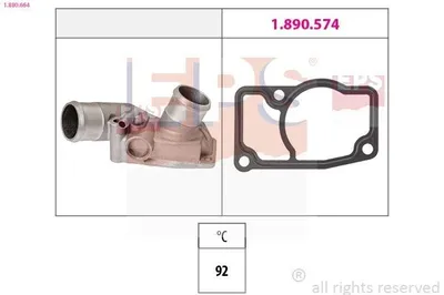 Produktbild von EPS Thermostat Kühlmittel 92°C für OPEL Astra G CC (T98) Zafira A (T98) Astra G Caravan (T98) ASTRA G Cabriolet (F67) Astra G Coupe (T98)