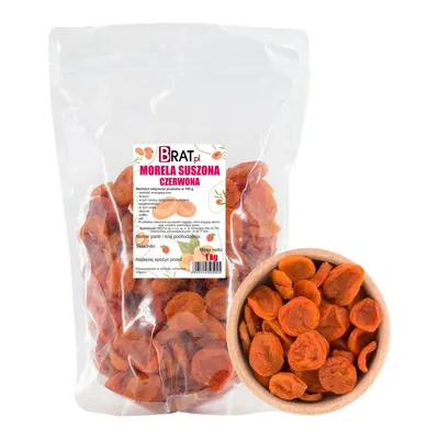 Obrázek produktu pro Sušené červené meruňky 1kg Brat.pl